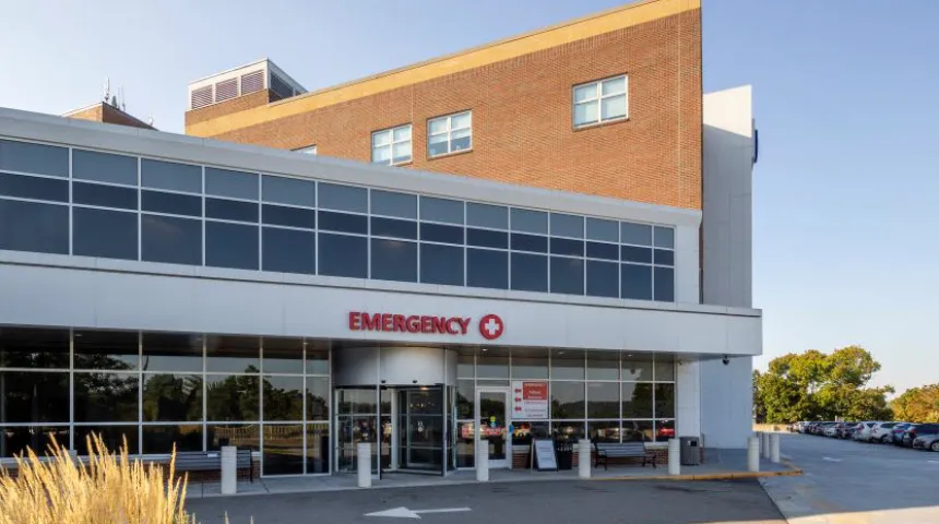 HealthAlliance-Clinton Hospital - Leominster Campus Emergency Entrance.